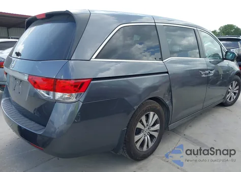 2014 Honda Odyssey Ex z USA, uszkodzony, nr VIN 5FNRL5H43EB077568